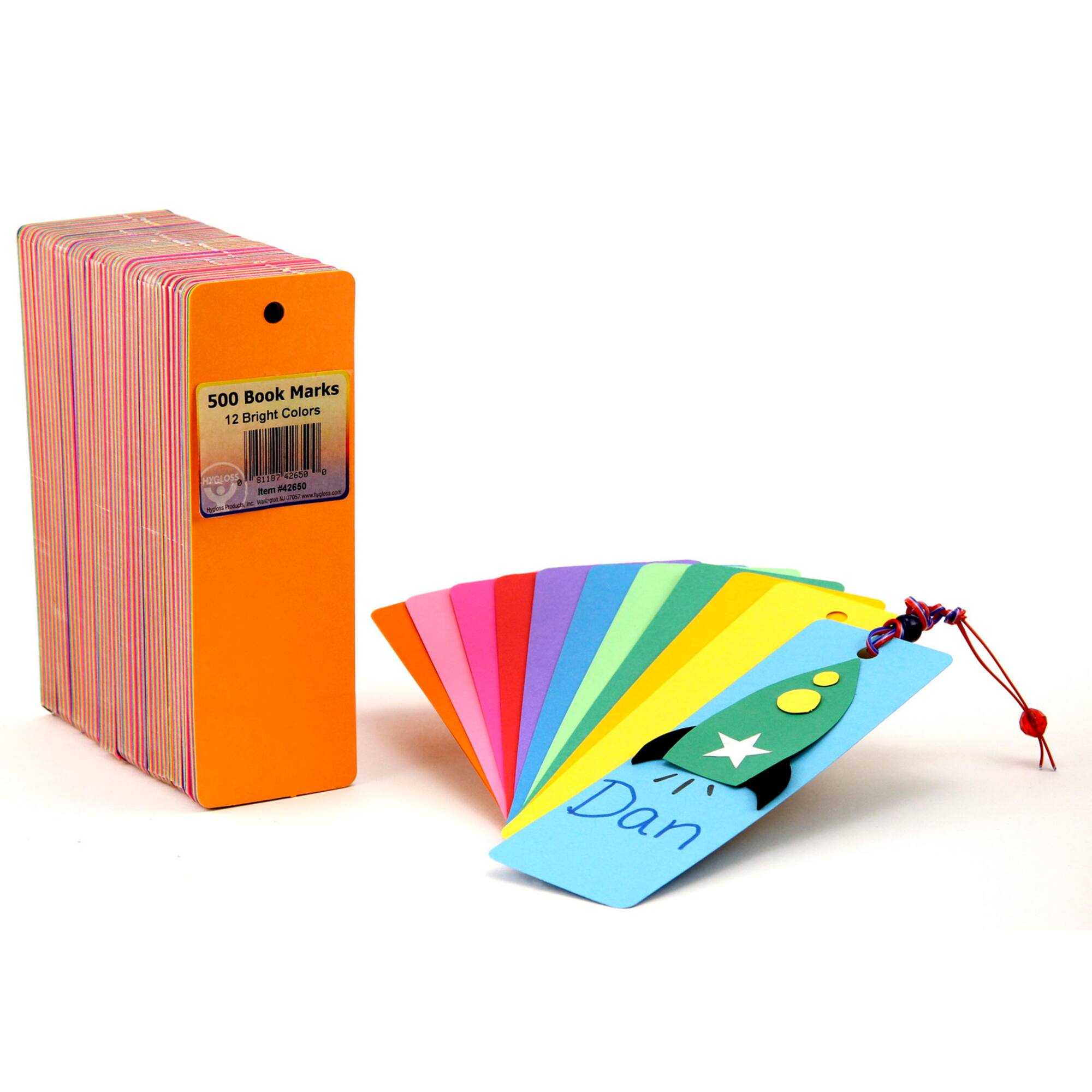 Hygloss® Mighty Bright Bookmark, 500ct.